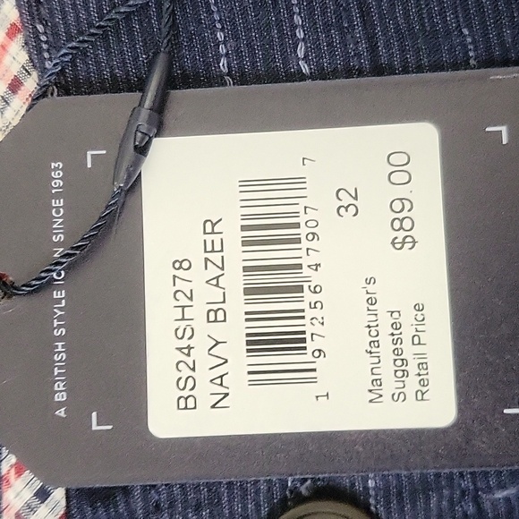 The Original Ben Sherman Men's Blue Regular Fit Stretch Shorts - Size 32 - Picture 3 of 12